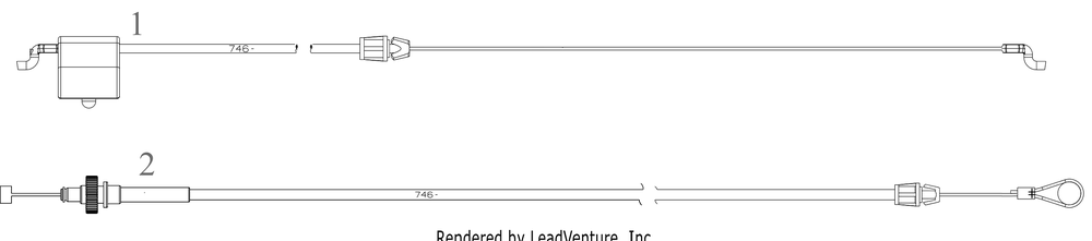 Cables Diagram and Parts List for SC500K (12AVP2KL710)(2023) Cub Cadet Lawn Mower